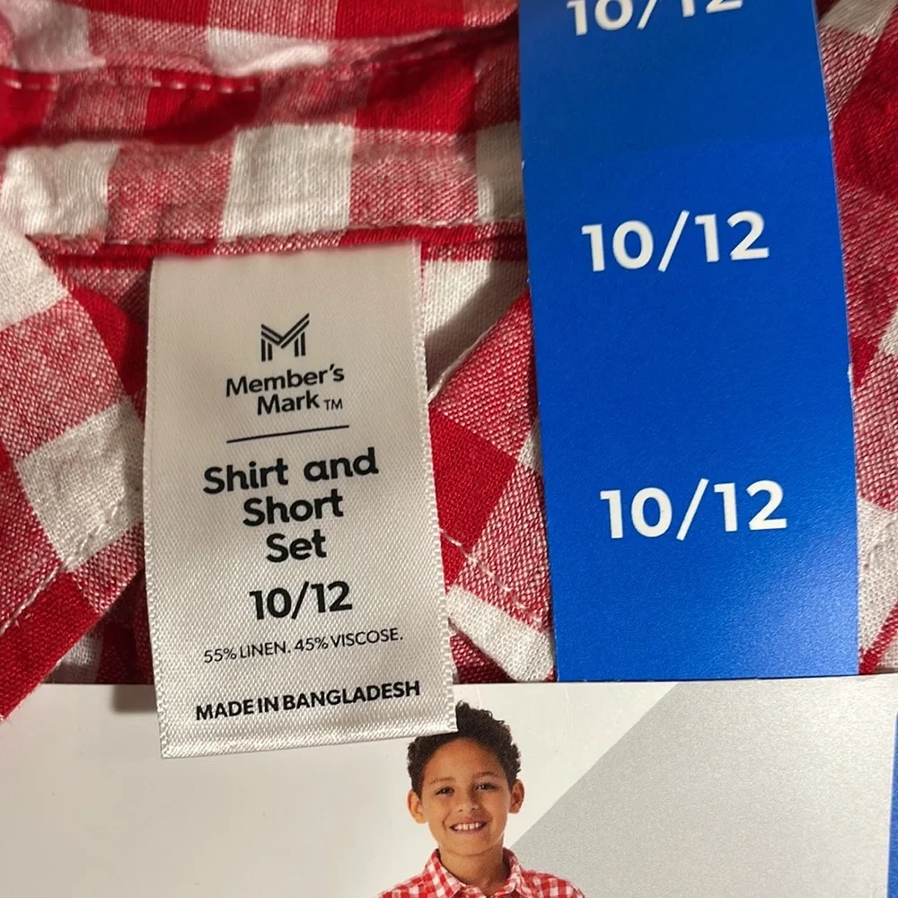 Members Mark boys red